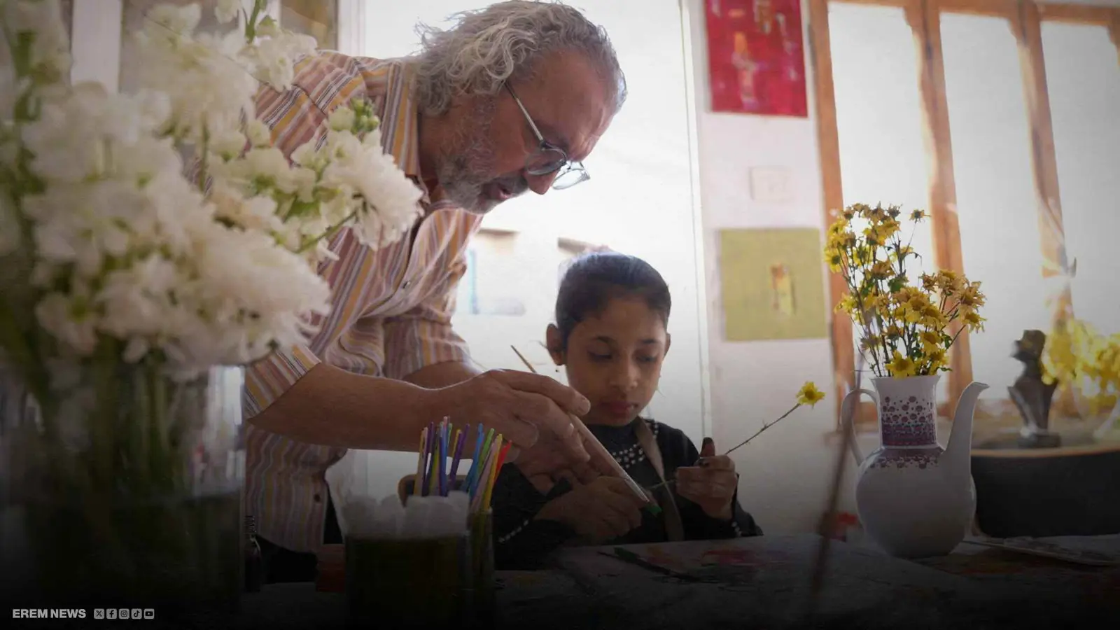  الطفلة الكفيفة منى يحيى