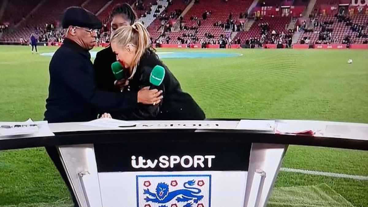 إيان رايت يكشف تفاصيل اللحظة "المقلقة" لانهيار المذيعة لورا وودز على الهواء