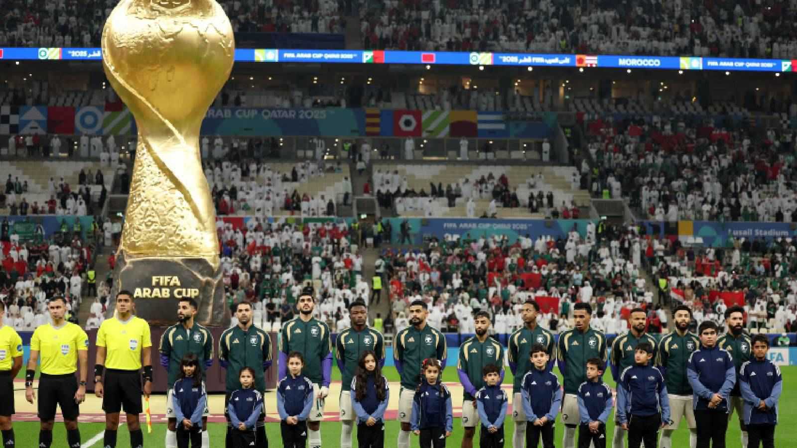 ملخص وهدف ورجل مباراة المغرب ضد السعودية بكأس العرب