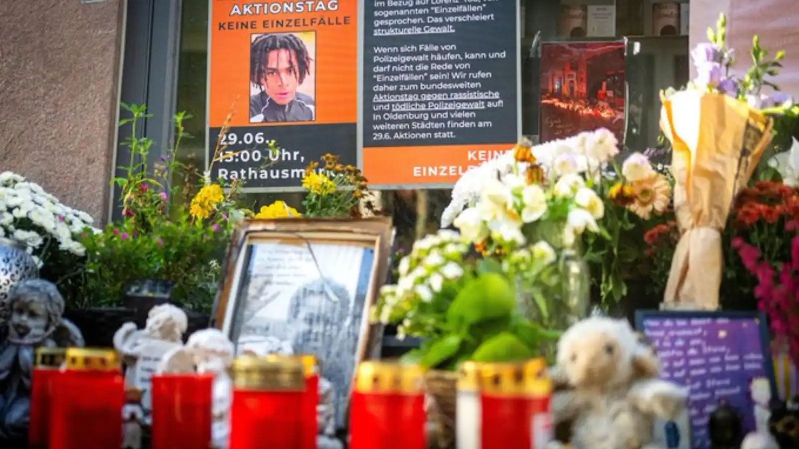 مظاهرات احتجاجا على مقتل شاب أسود برصاص الشرطة الألمانية