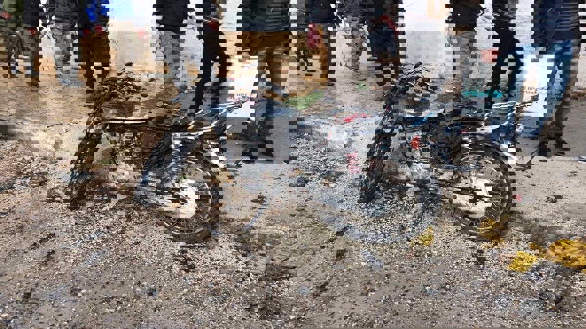 قتلى وجرحى بانفجار دراجة مفخخة شمالي بغداد‎ العراقية