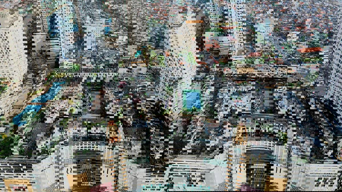 "كوزمو بارك" ضاحية في جاكرتا بنيت على سطح "مول" تجاري عملاق