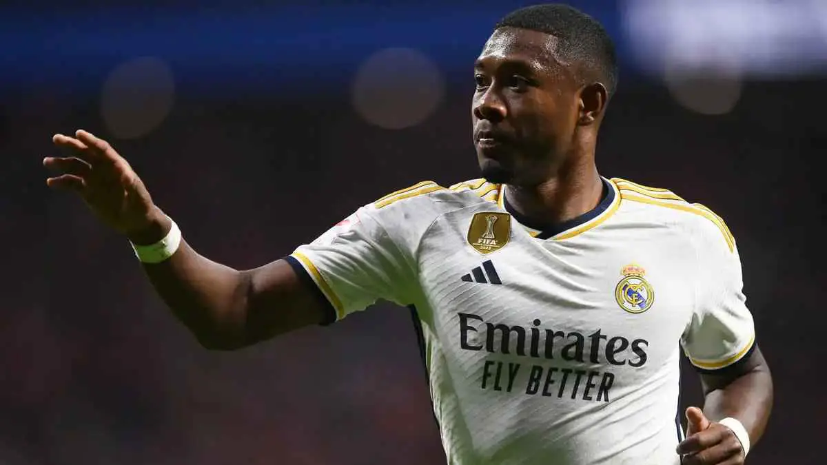 ديفيد ألابا يزيد من مشاكل ريال مدريد الدفاعية