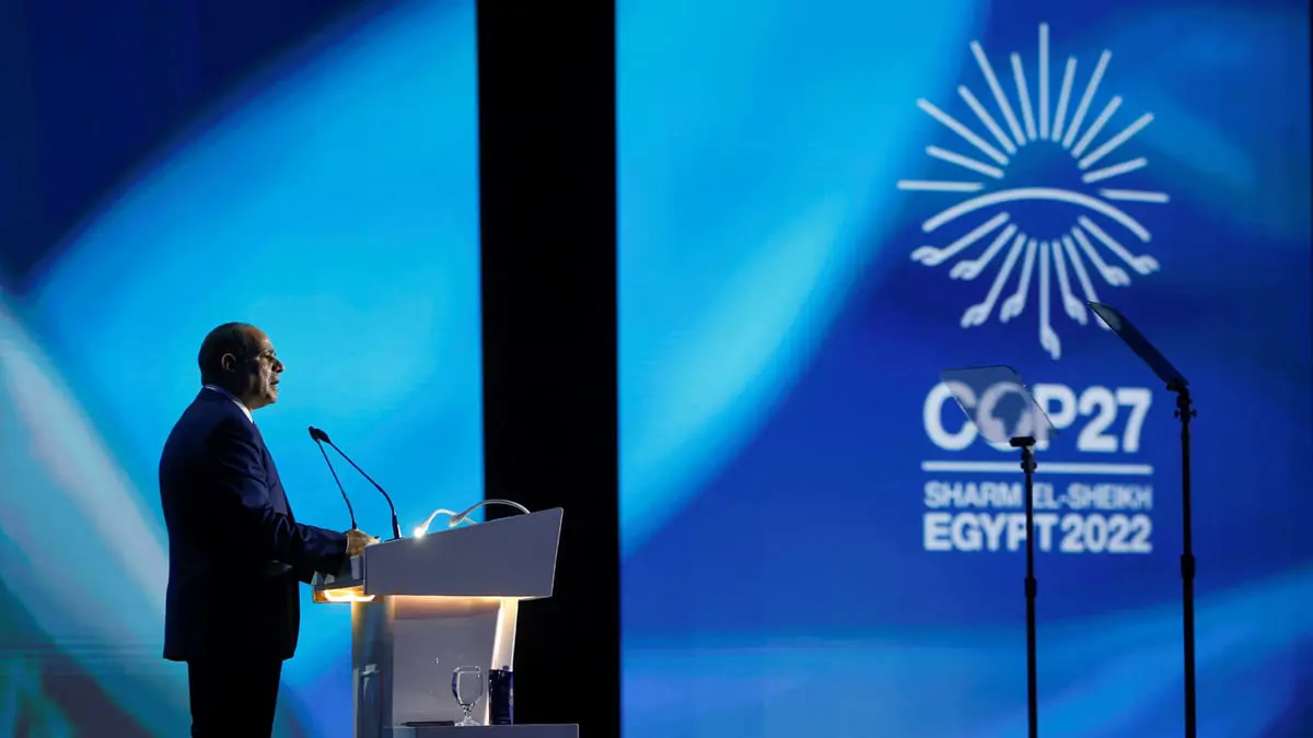 السيسي يوجه نداء من قمة المناخ لإنهاء الحرب في أوكرانيا