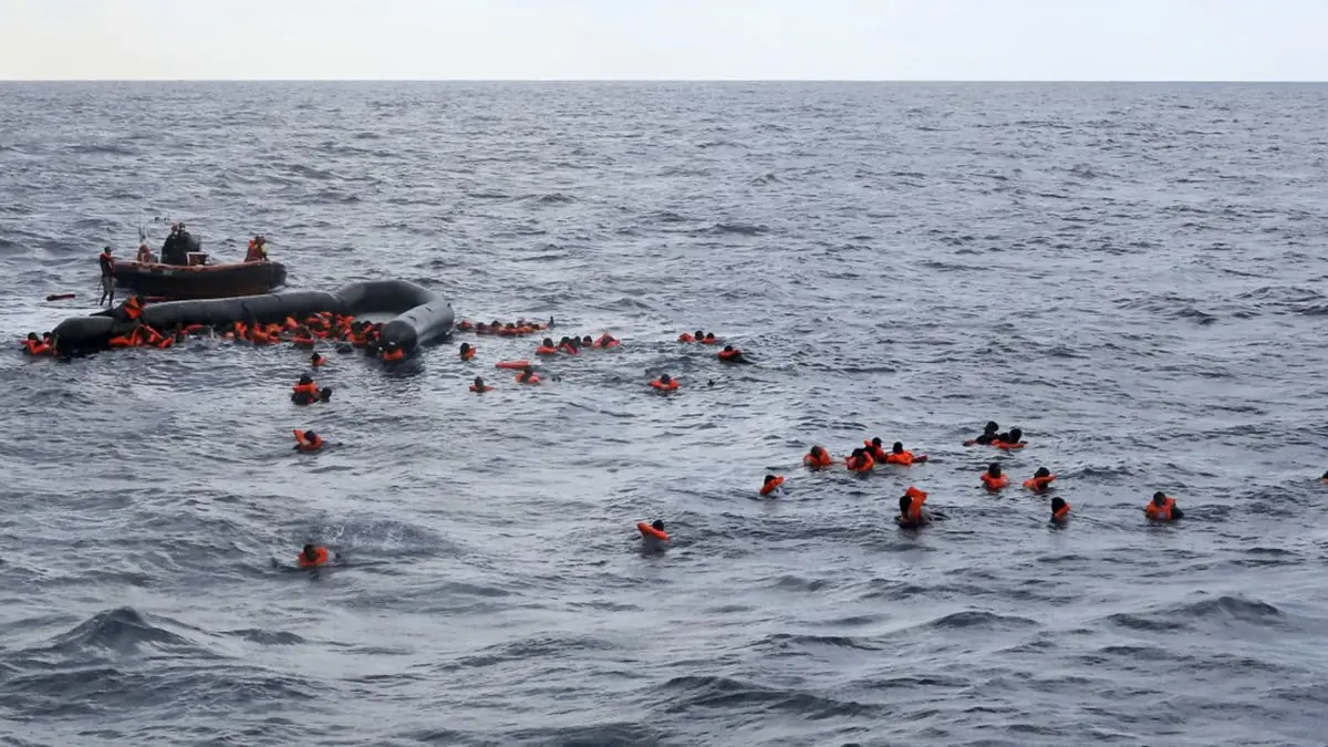 فقدان ‭ ‬73مهاجرا بعد تحطم قارب قبالة السواحل الليبية