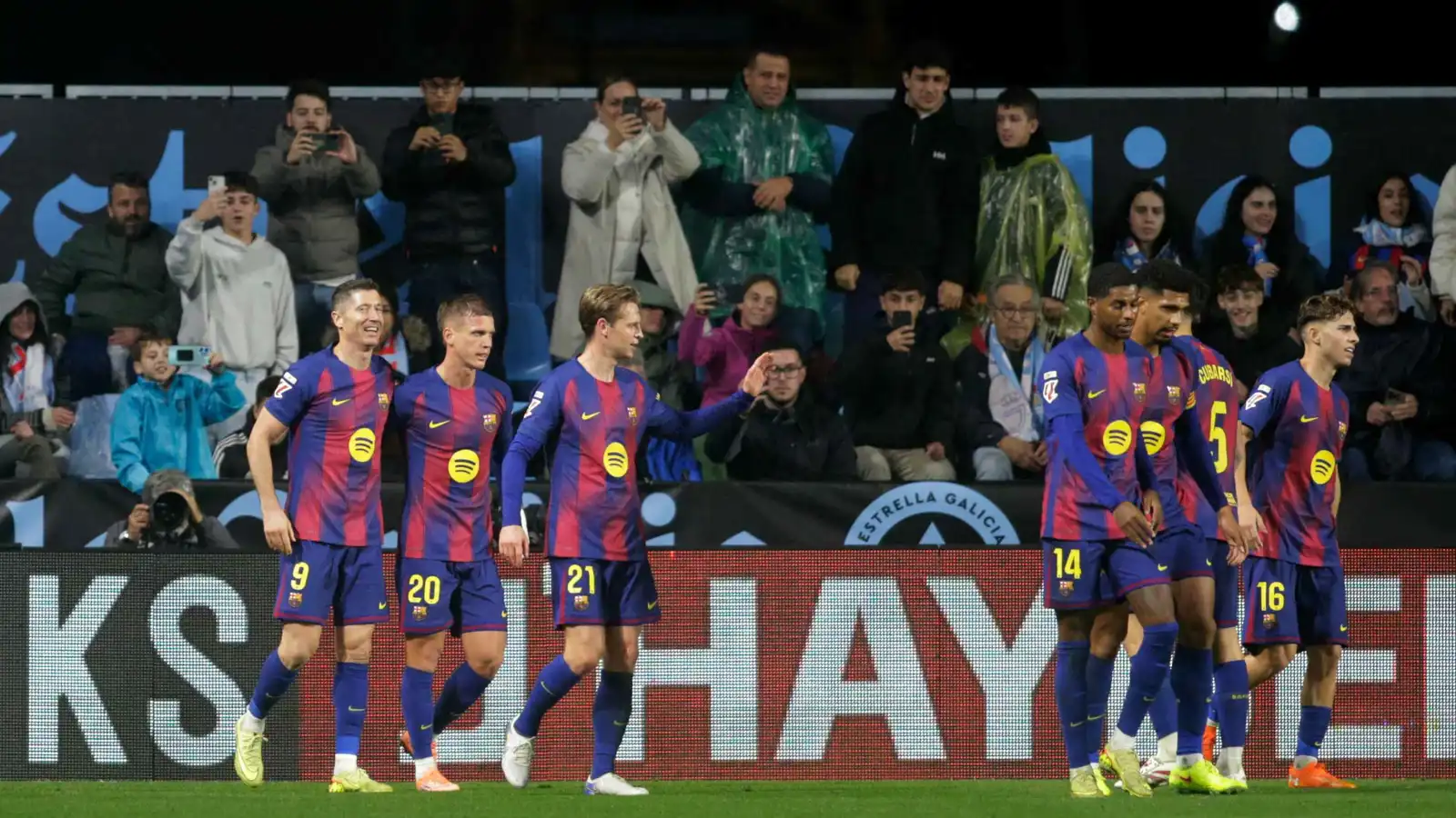 ترتيب الدوري الإسباني وفارق النقاط بين برشلونة وريال مدريد