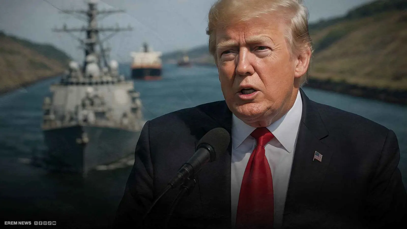 ممر مجاني للسفن الأمريكية؟ طلب جريء من ترامب يصطدم بجدار مصري