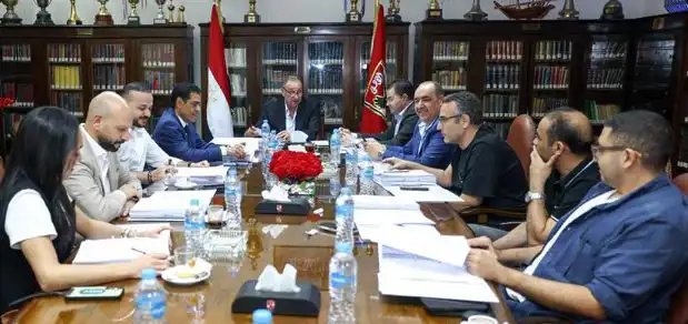 اجتماع مجلس إدارة الأهلي المصري