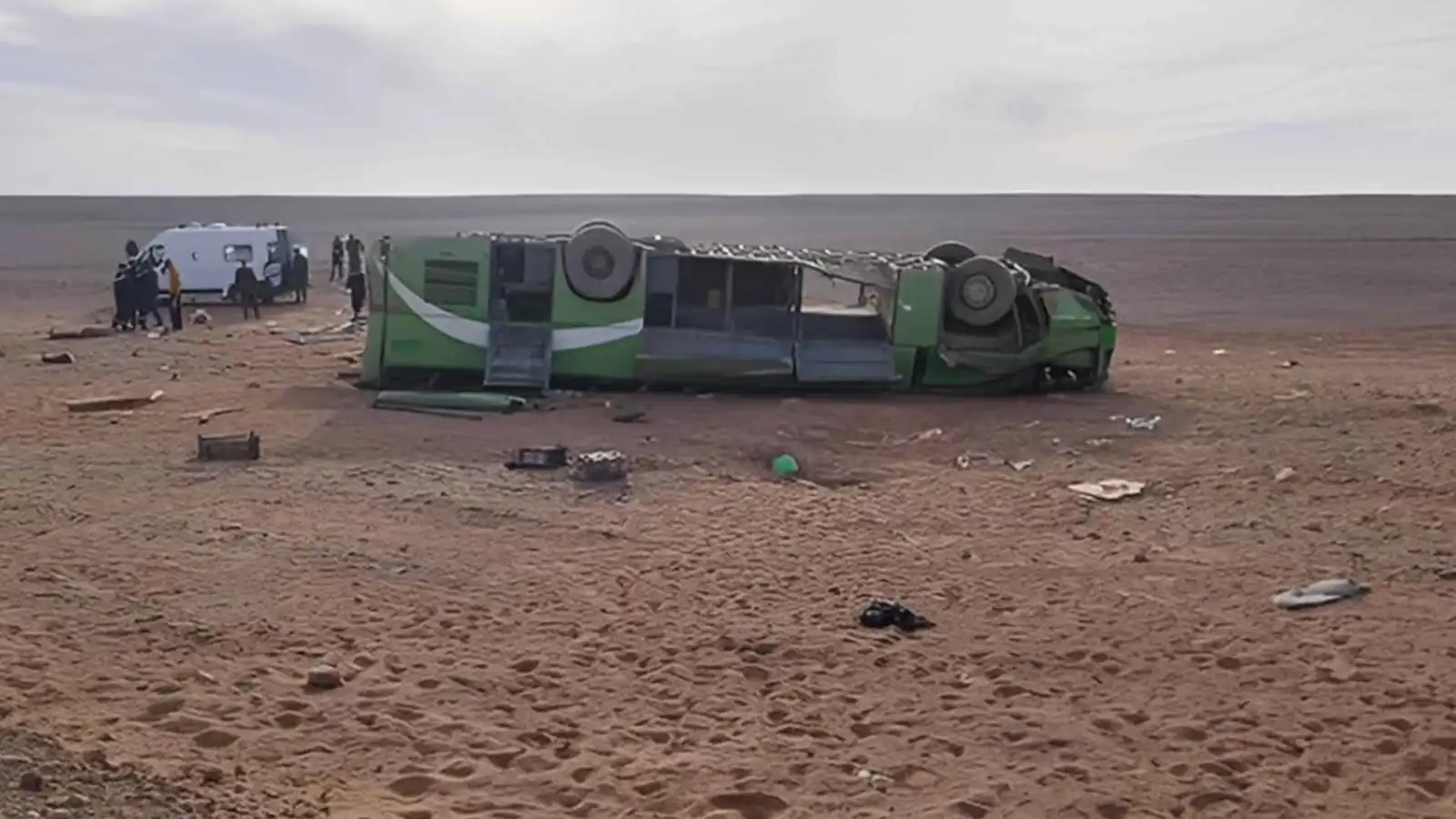 انقلاب حافلة "مميت" في الجزائر (فيديو إرم)