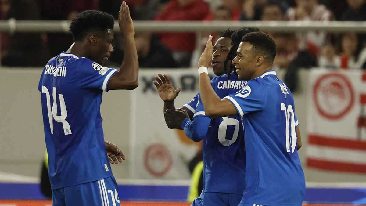 ليس مبابي فقط.. 4 نجوم أبهروا جماهير ريال مدريد في الفوز على أولمبياكوس