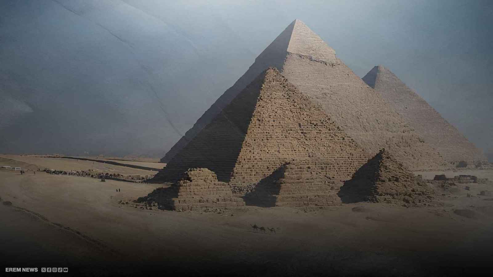 ما حقيقة انهيار "أهرامات الملكات" في مصر؟ (فيديو إرم)