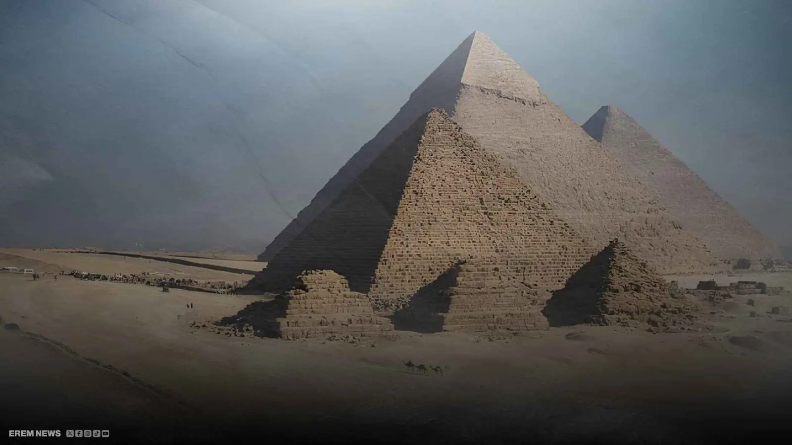 ما حقيقة انهيار "أهرامات الملكات" في مصر؟ (فيديو إرم)