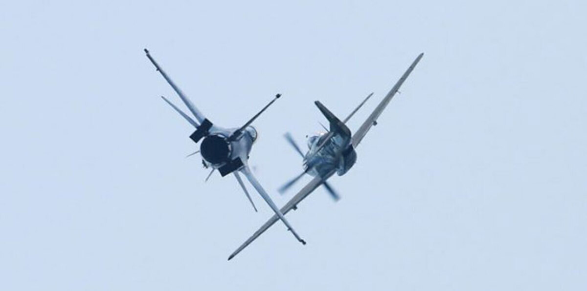 تصادم مقاتلتين أمريكيتين فوق المحيط الهادي