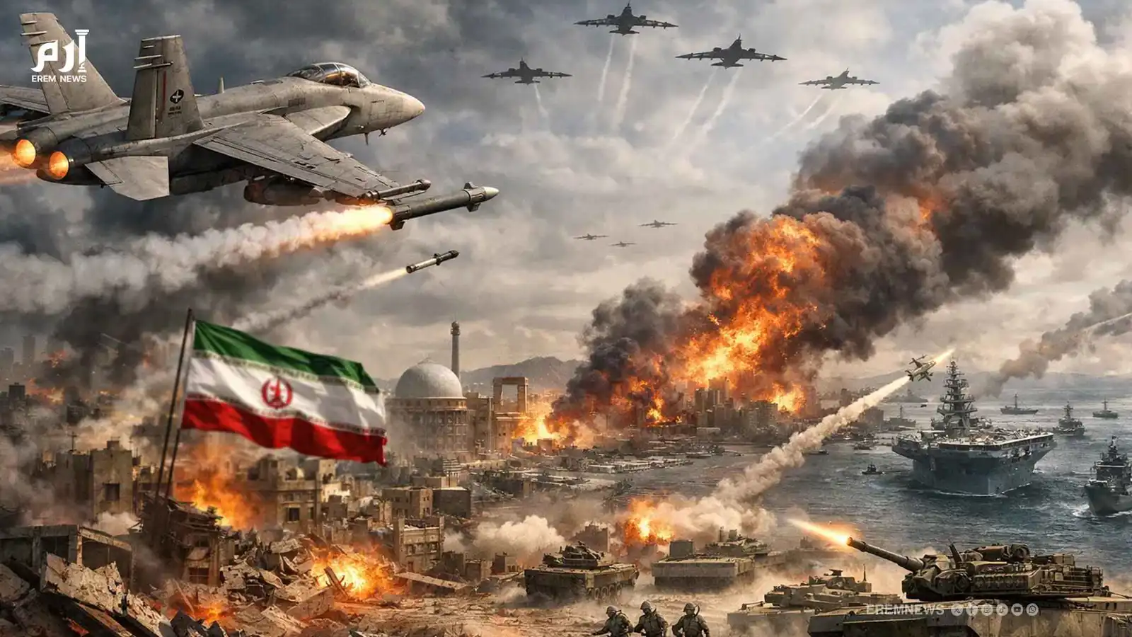 خطة من 4 مراحل.. أين وصلت الحرب على إيران؟ (فيديو إرم)