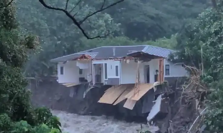 المنزل المدمر في هاواي