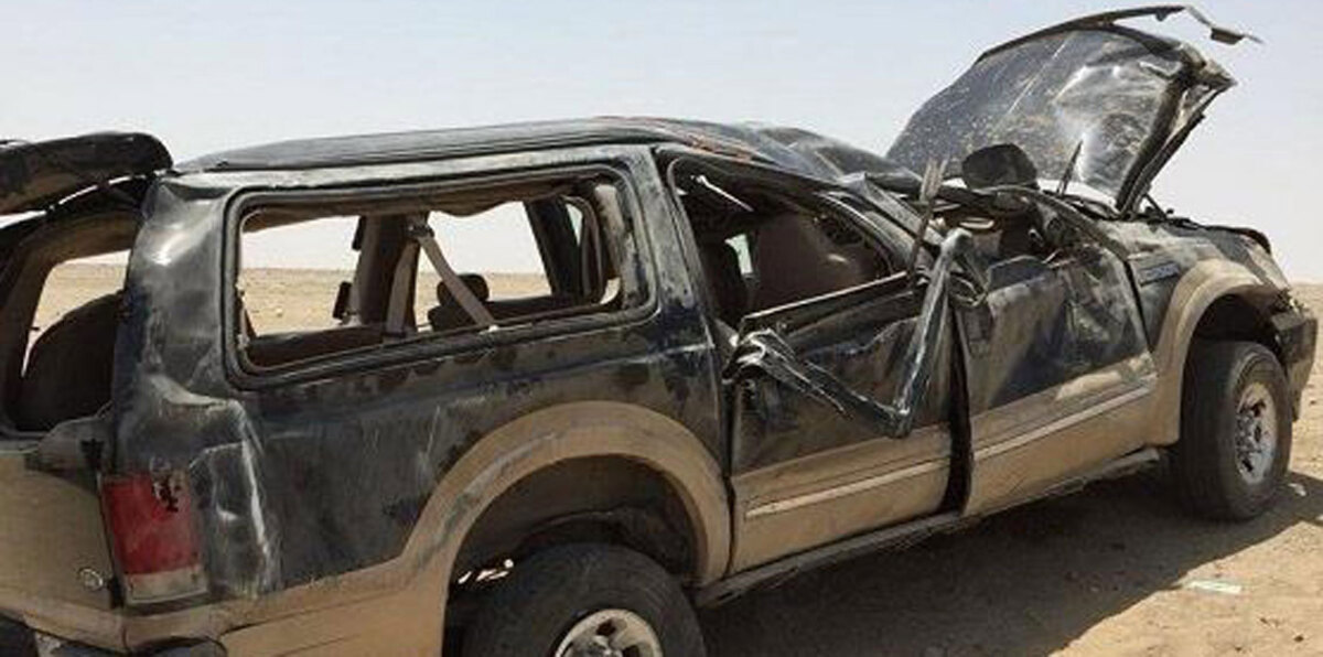 وفاتان وإصابة 18من أسرة واحدة في حادث مروري بالسعودية