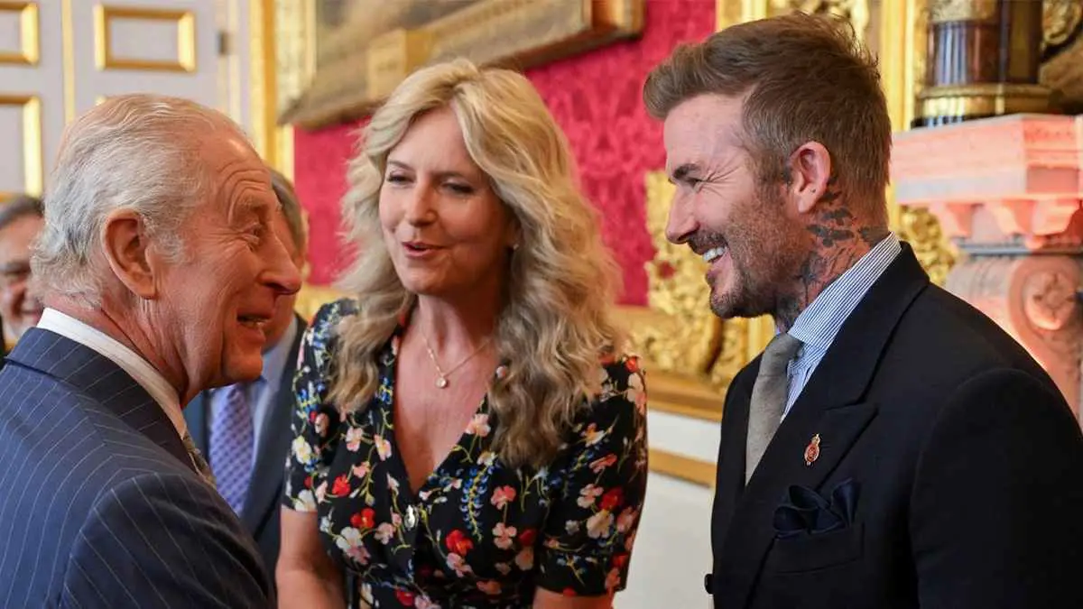 ديفيد بيكهام يحصل على لقب "سير" من ملك إنجلترا