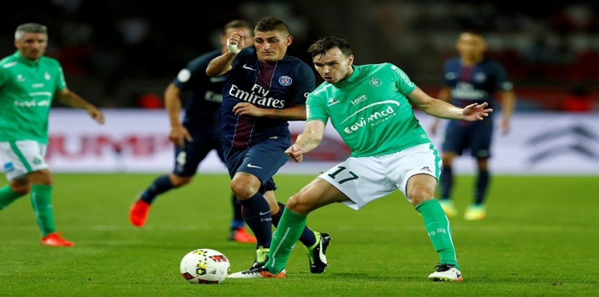 سانت إيتيان يفرض التعادل على باريس سان جيرمان