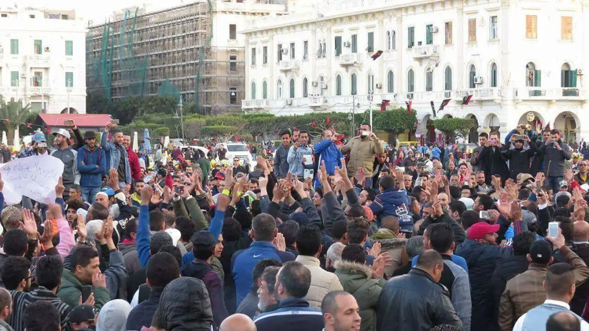 "الوفاق" الليبية تشن حملة اعتقالات ضد منظمي تظاهرات طرابلس