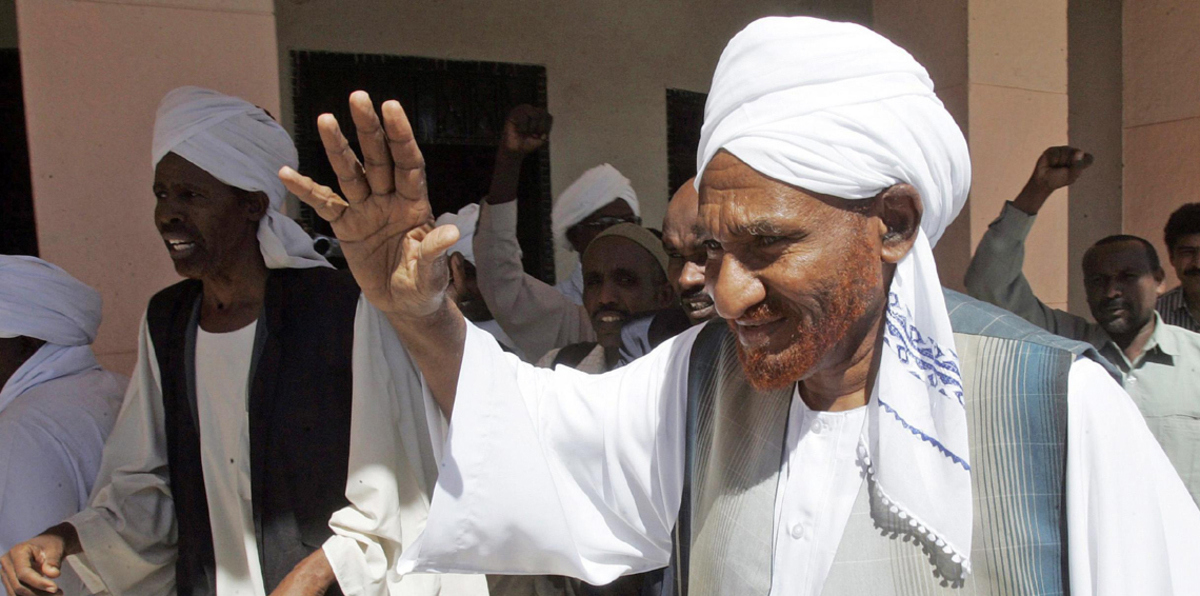 السودان يتهم الصادق المهدي بالتحالف مع متمردين لإسقاط النظام