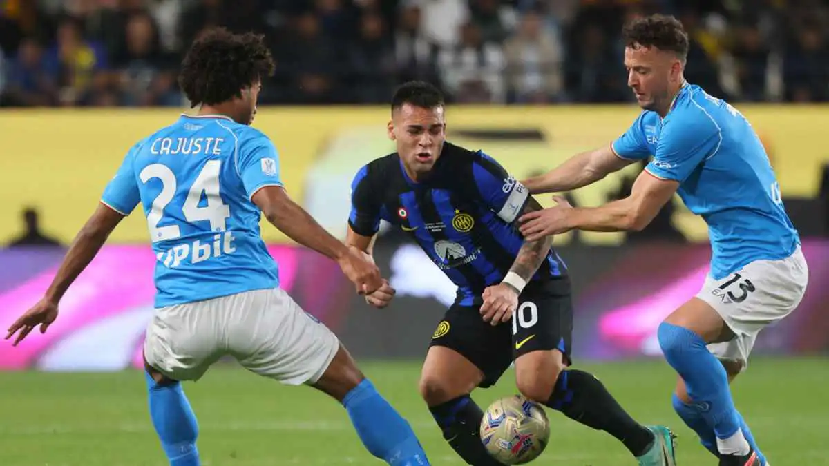 الموعد والقنوات الناقلة لمباراة إنتر ميلان ونابولي في الدوري الإيطالي