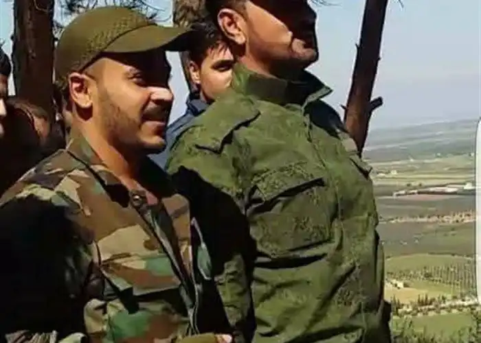 السخني بجانب سهيل الحسن