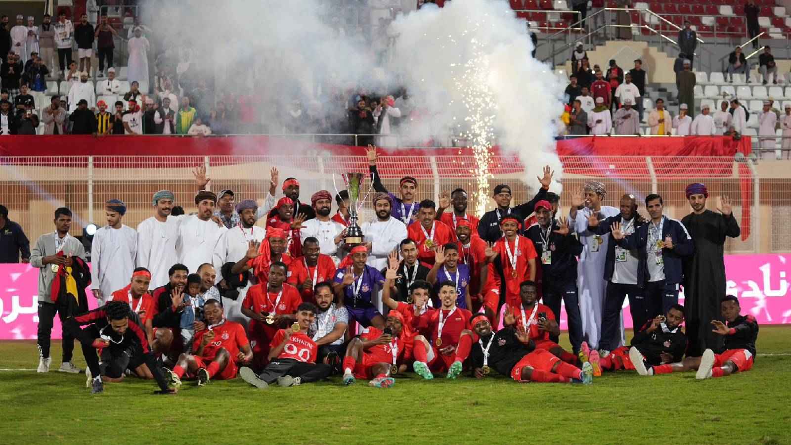 ظفار يتوج بلقب كأس السوبر العماني
