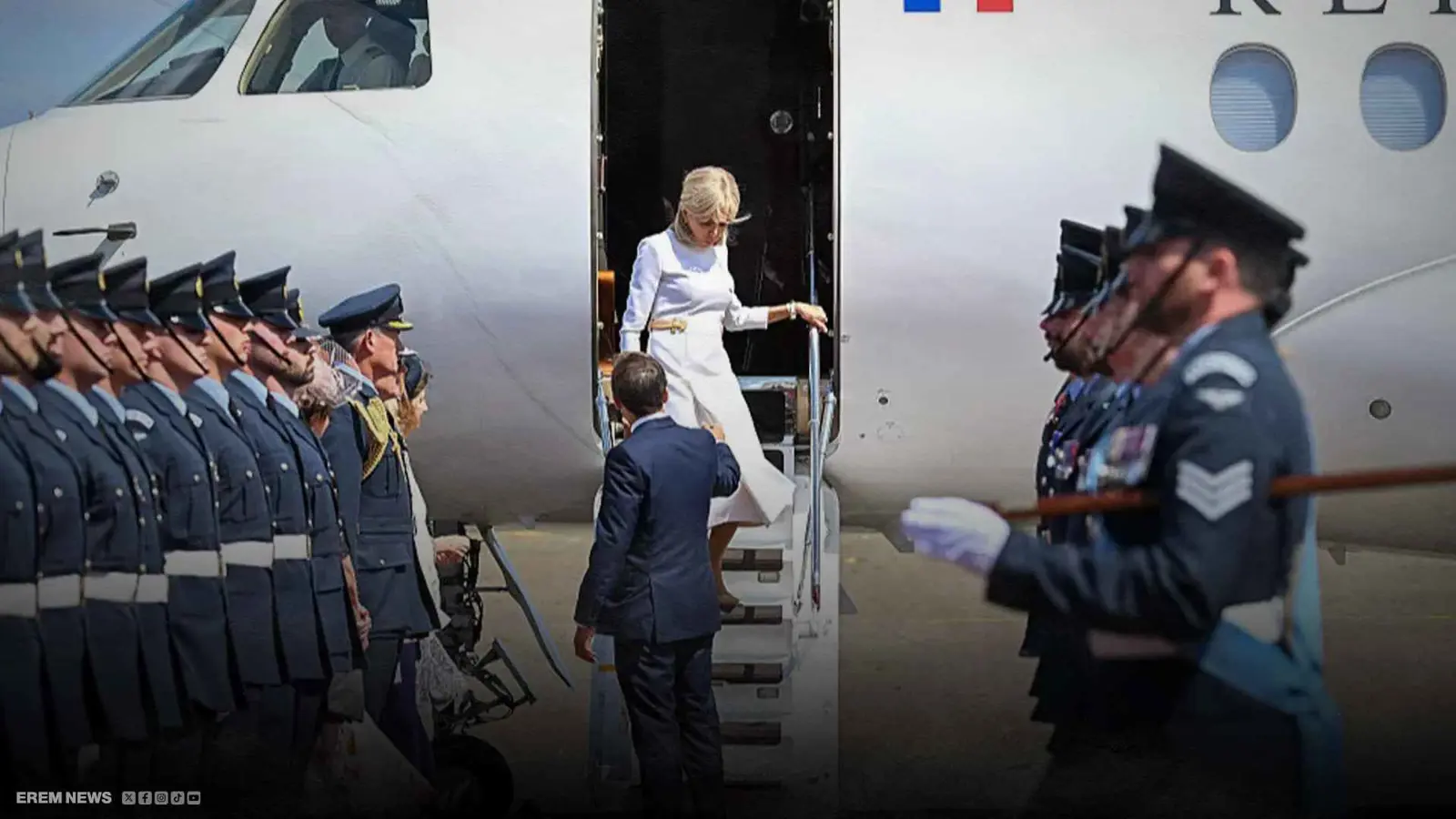 بريجيت تحرج ماكرون 