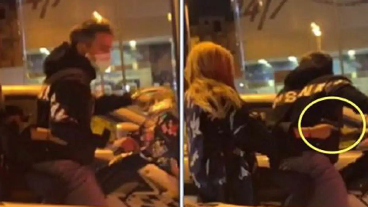 السعودية.. فيديو مثير للجدل لشاب يقود دراجة برفقة فتاة شقراء مسلحة