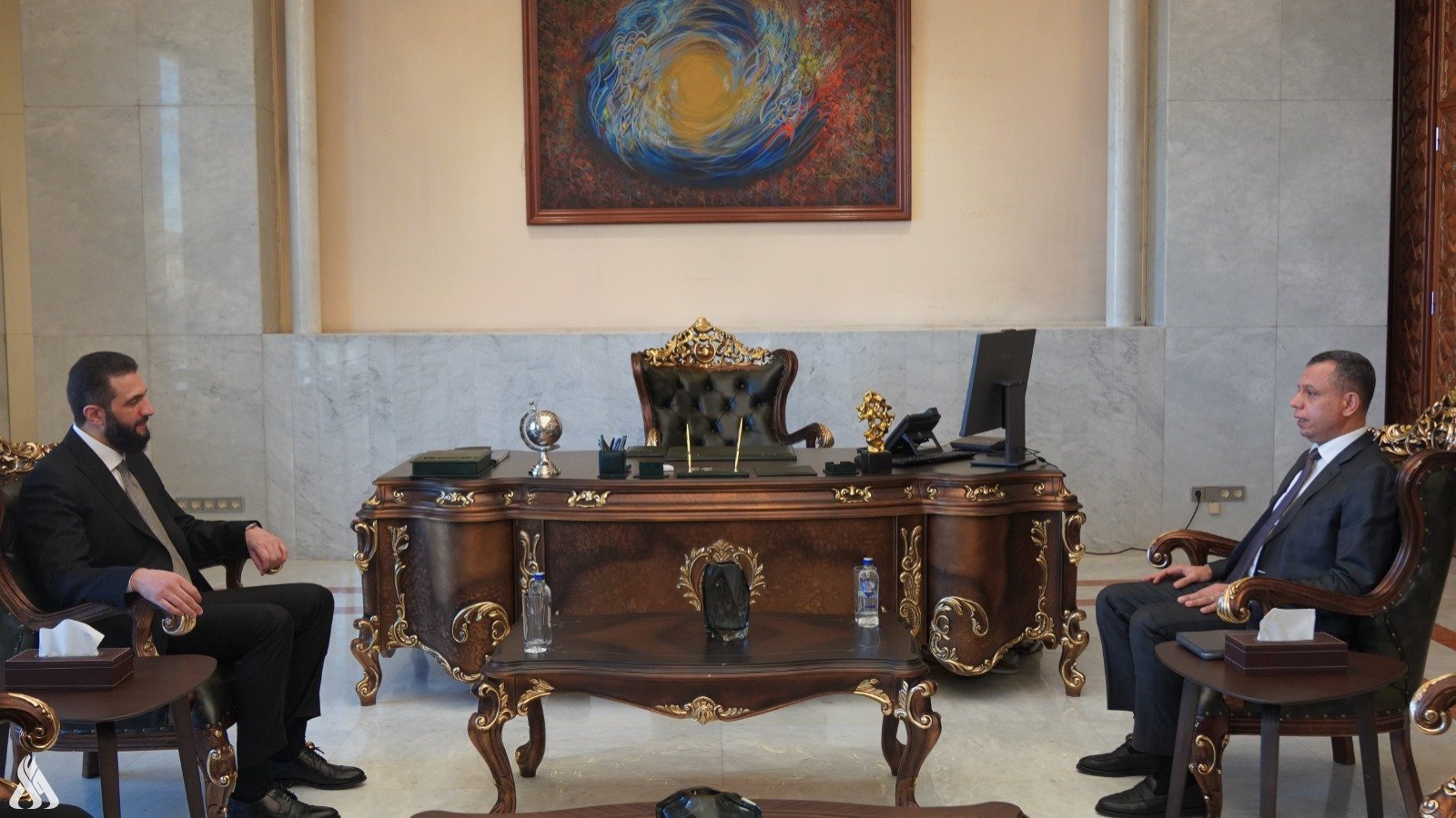 رئيس المخابرات العراقية يلتقي الشرع في دمشق.. ماذا دار في الاجتماع؟