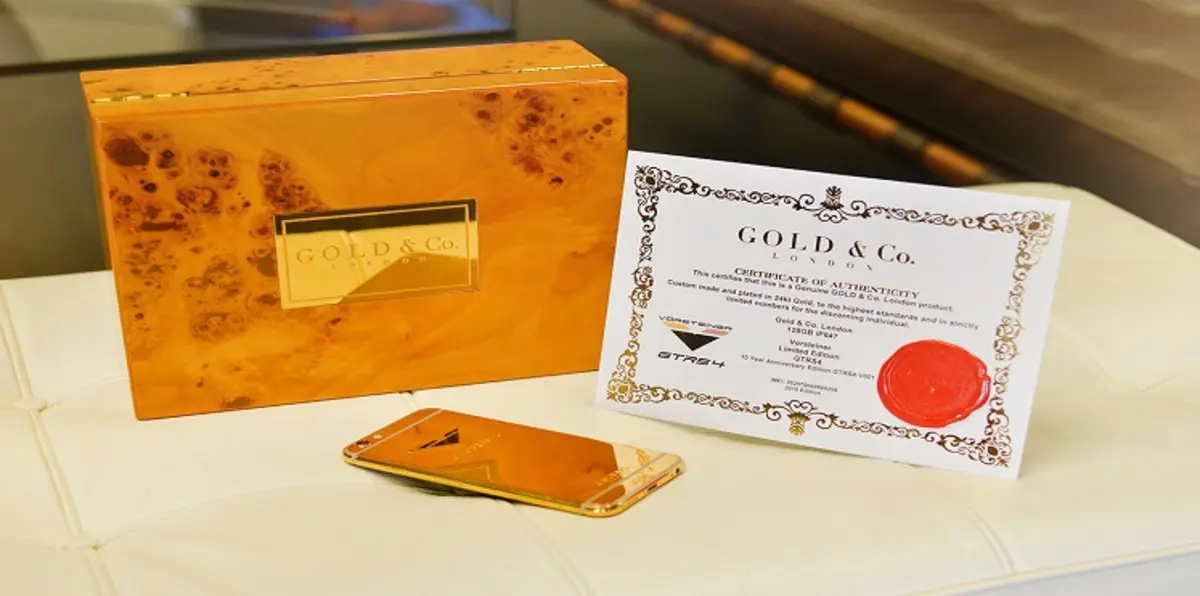 دبي.. مُعجب ثري يحتفل بفوز ترامب بـ"آيفون" من الذهب الخالص بقيمة 550 ألف درهم