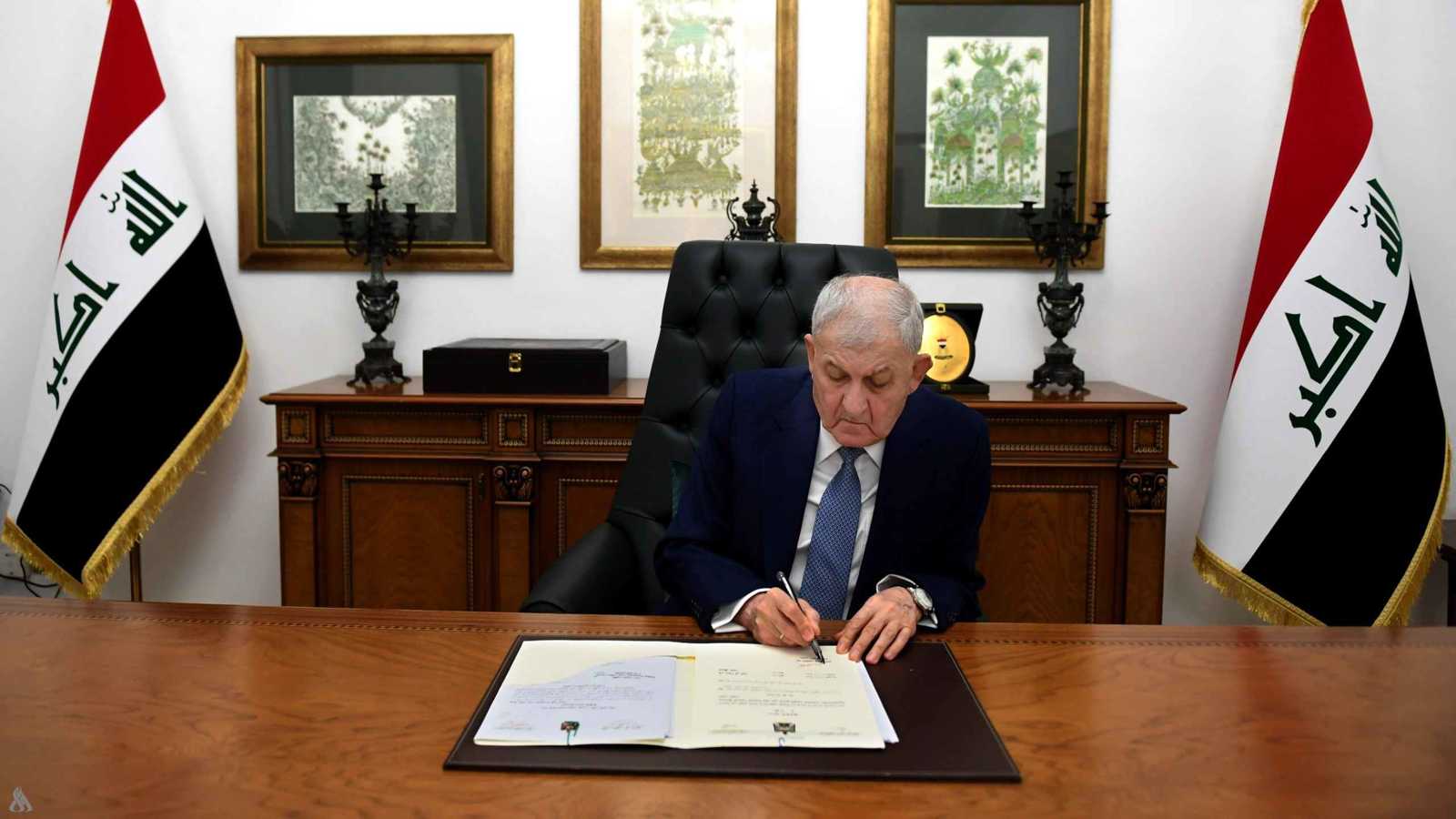 الرئيس العراقي يدعو البرلمان الجديد إلى عقد أولى جلساته