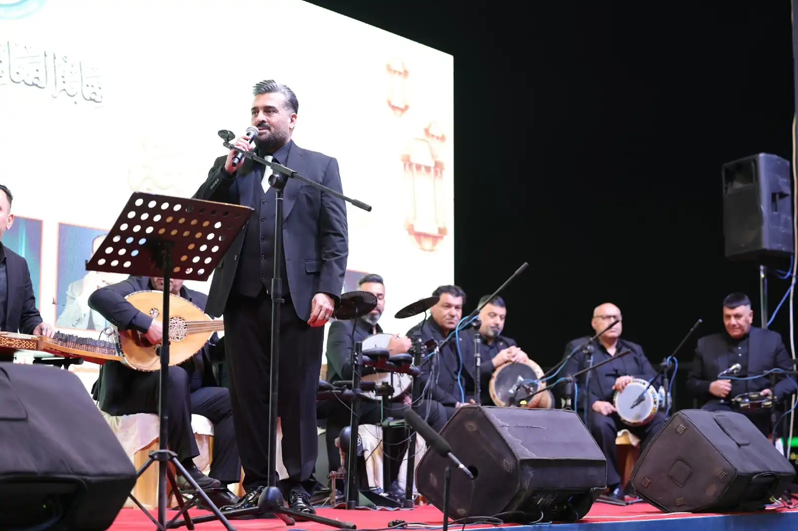 جانب من الأمسية 