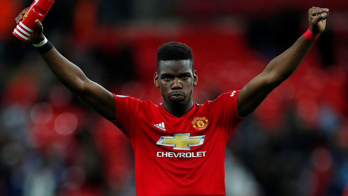 مباراة توتنهام ضد مانشستر يونايتد‎.. بوغبا يستمتع بالحرية الهجومية تحت قيادة سولشاير