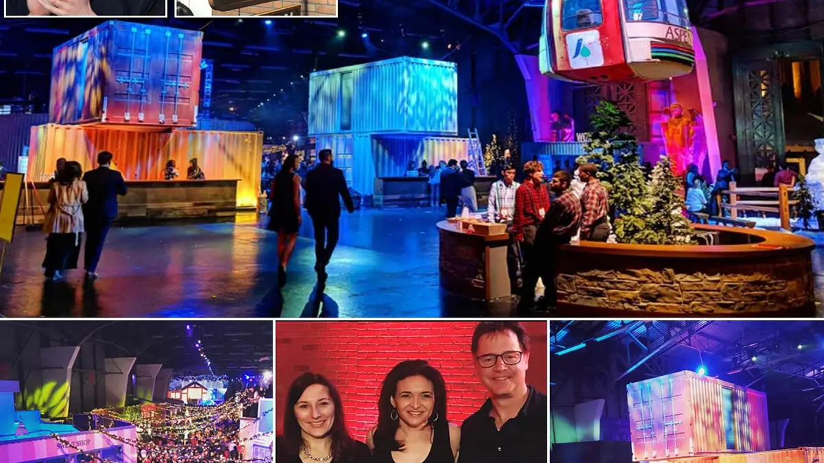 شاهد.. حفل "فيسبوك" السنوي لموظفيها على طريقة "غيم أوف ثرونز" (صور)‎