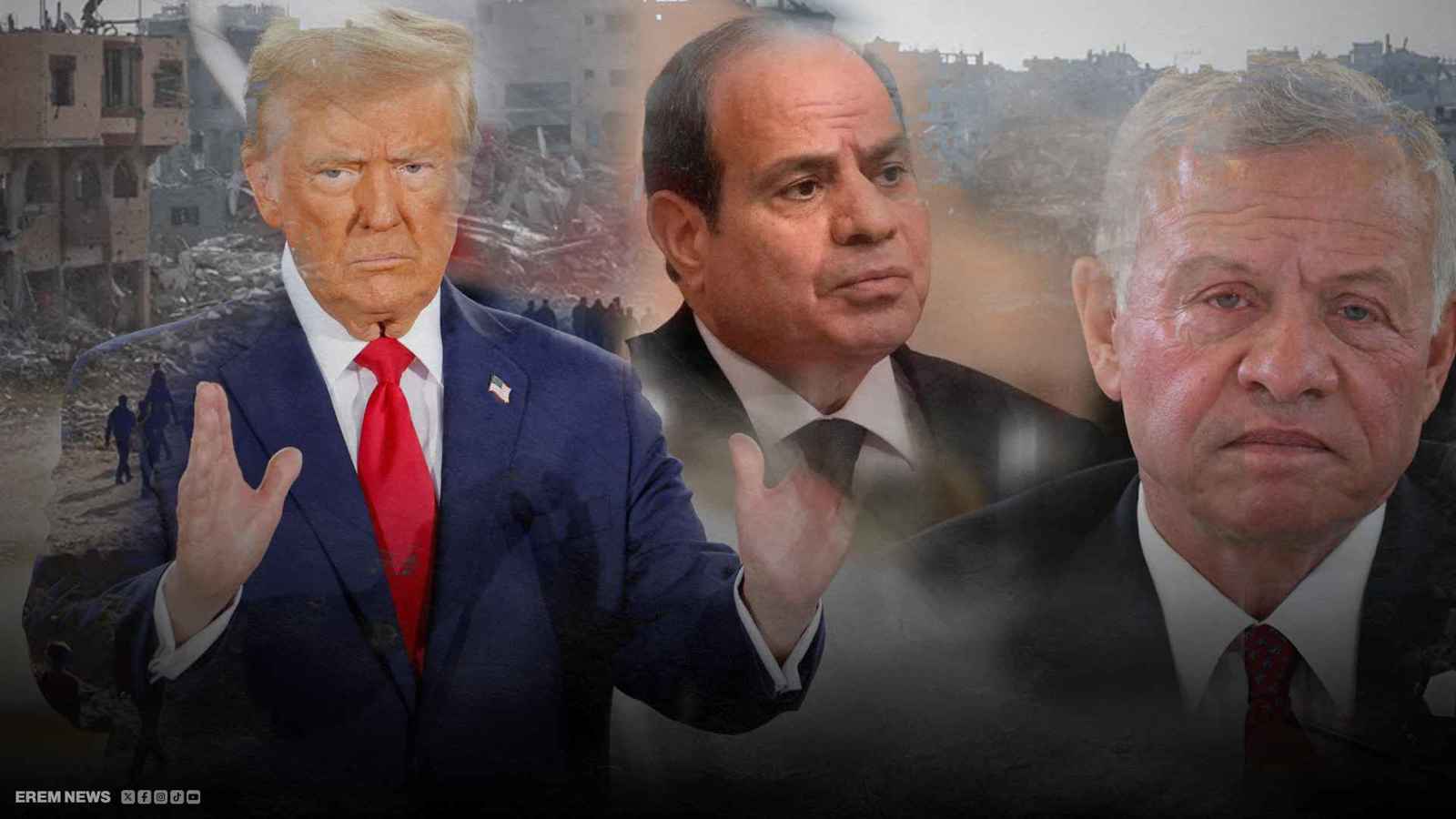 "غزة بلا فلسطينيين".. خطة ترامب تثير غضب مصر والأردن