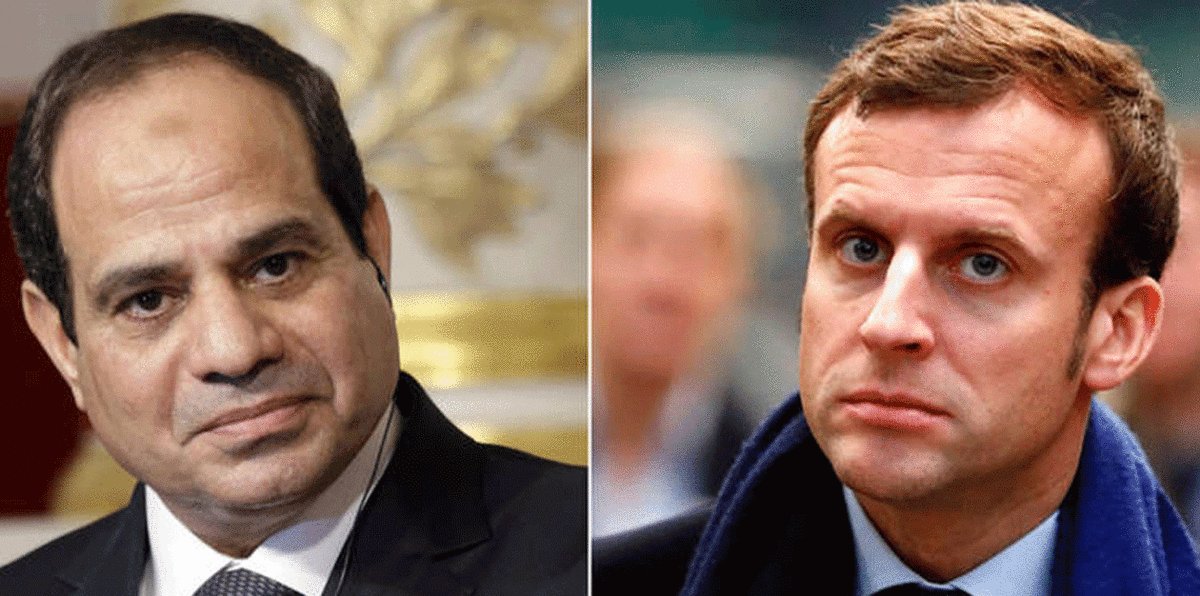 ماكرون والسيسي يبحثان تطورات الأزمة الليبية قبيل مؤتمر باريس‎