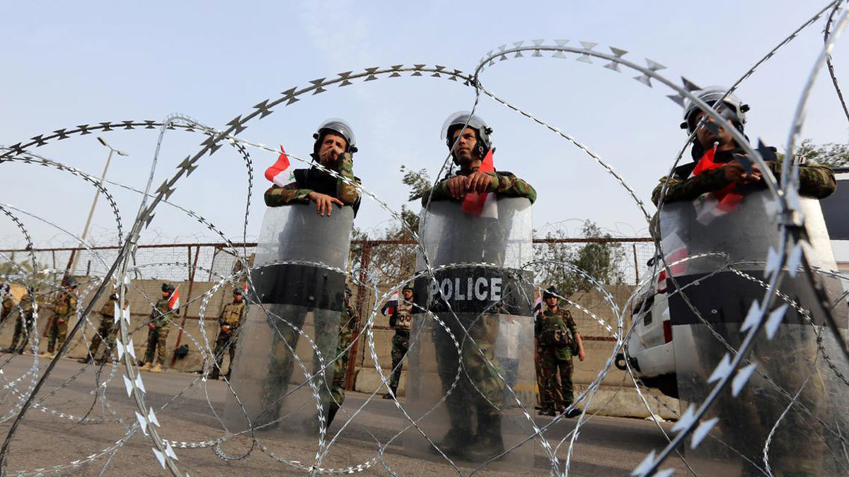 إغلاق المنطقة الخضراء في بغداد قبيل التصويت على حكومة علاوي