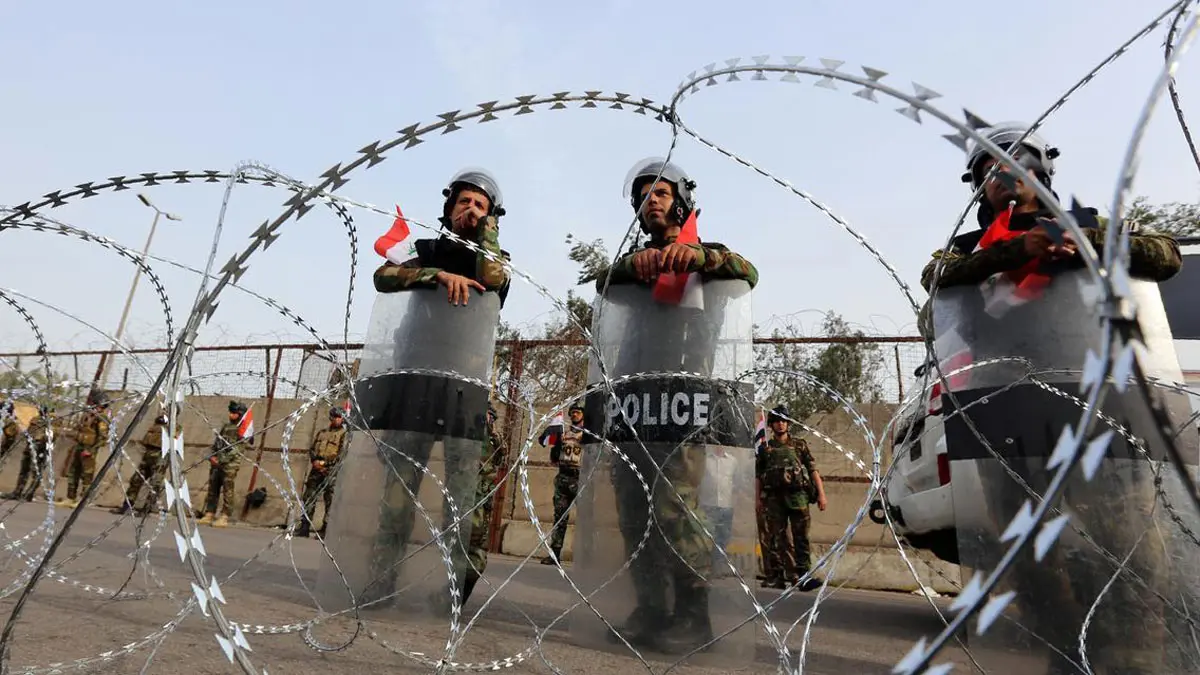 إغلاق المنطقة الخضراء في بغداد قبيل التصويت على حكومة علاوي