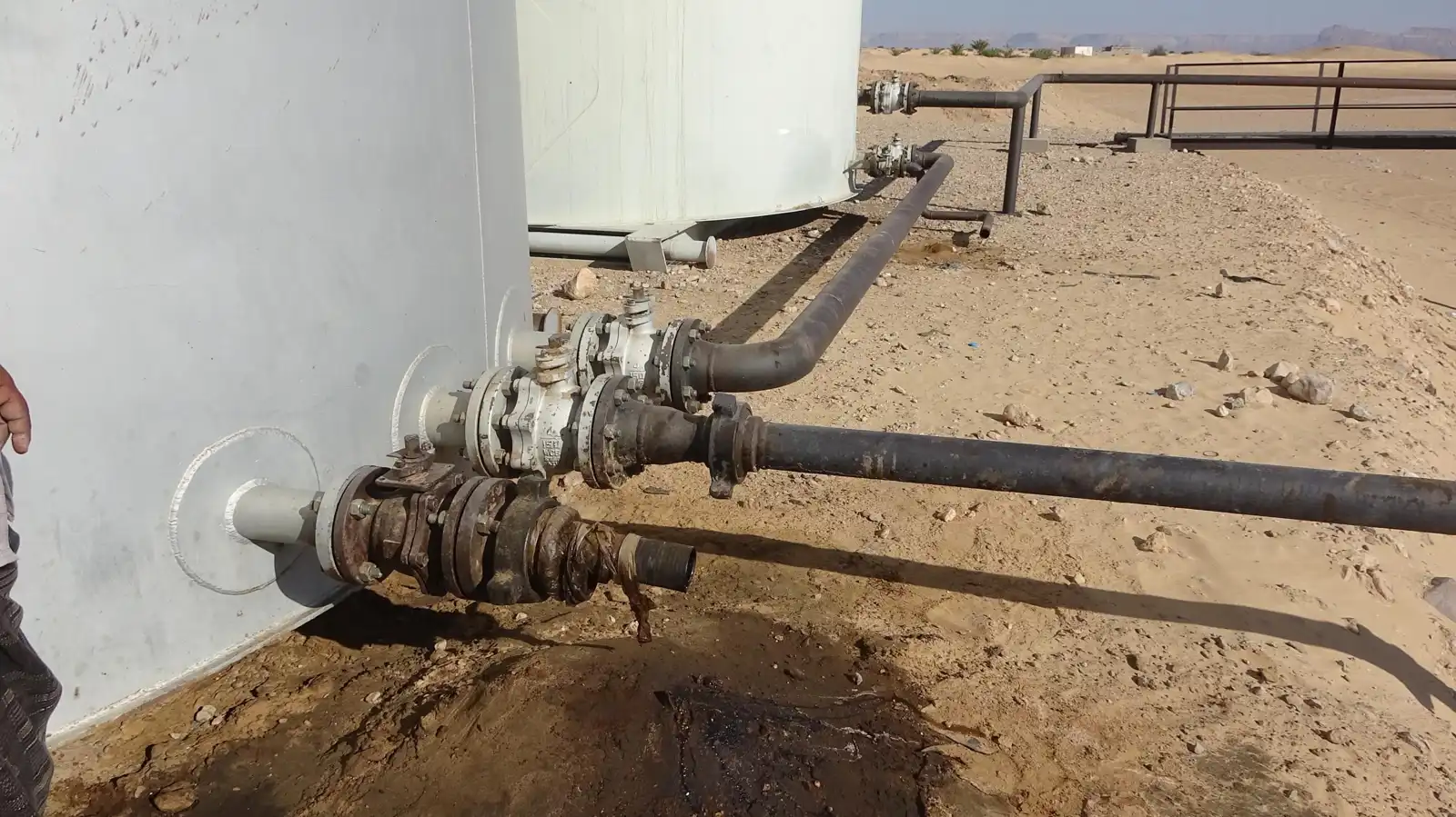 إحدى المنصات التي ضبتها القوات الجنوبية