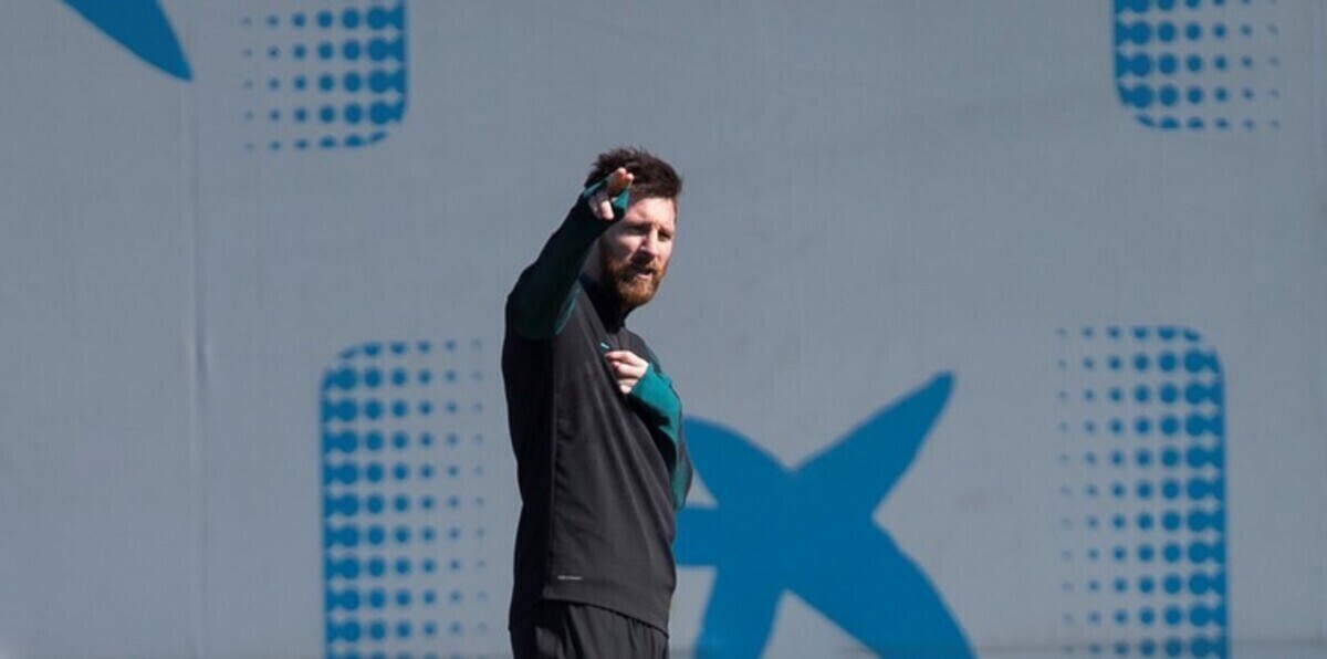 الكاميرا تلتقط تصرفًا مقززًا لميسي في تدريبات برشلونة (فيديو)