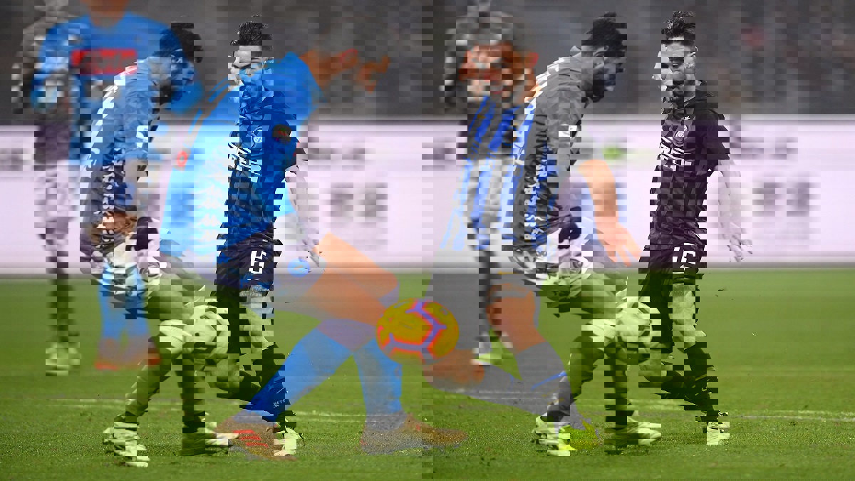 هدف مباراة إنتر ميلان ونابولي.. 1/0 لأبناء النيراتزوري (فيديو)