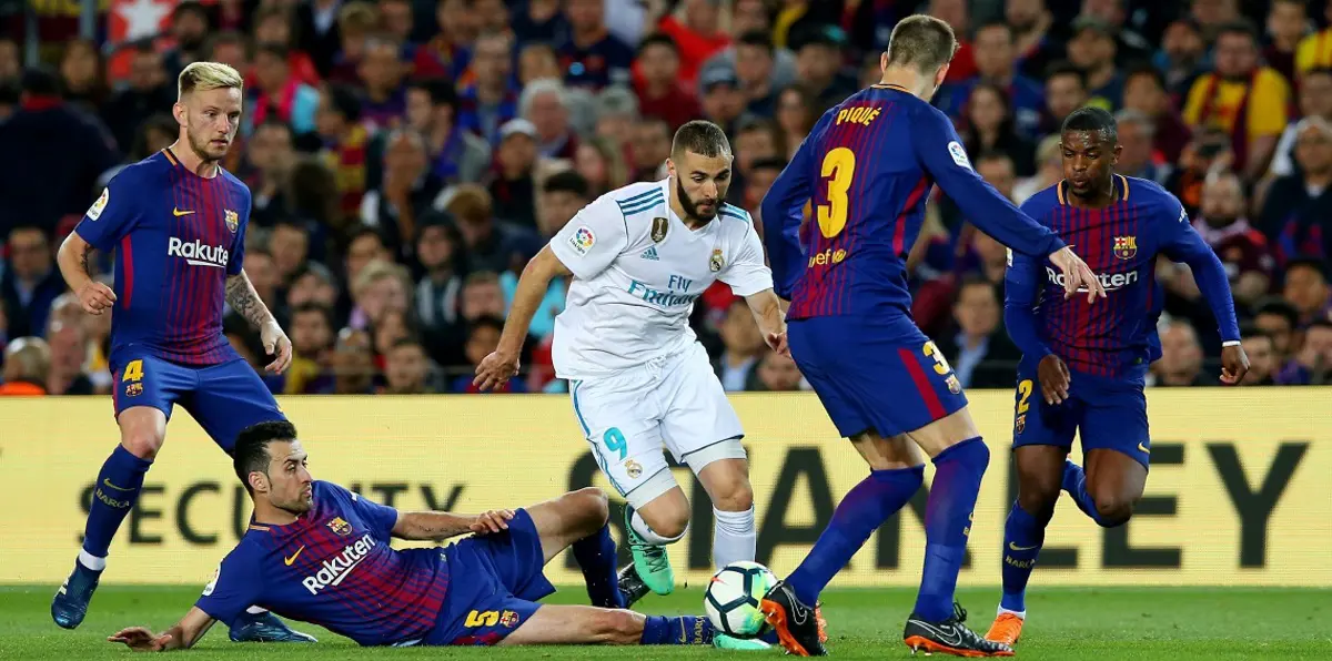 تعادل درامي بين برشلونة وريال مدريد في الكلاسيكو بالدوري الإسباني