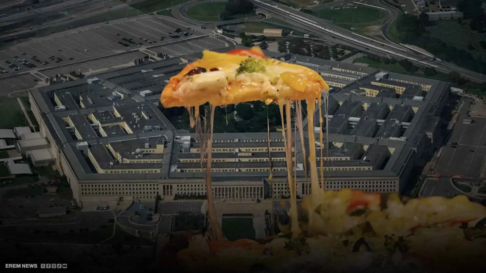 إقبال غريب على طلبيات البيتزا قرب البنتاغون.. ما علاقة إيران؟