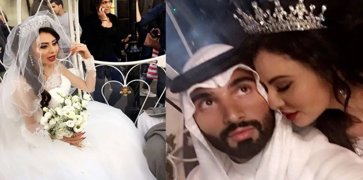 تفاصيل طلاق مريم حسين من زوجها العارض السعودي فيصل الفيصل