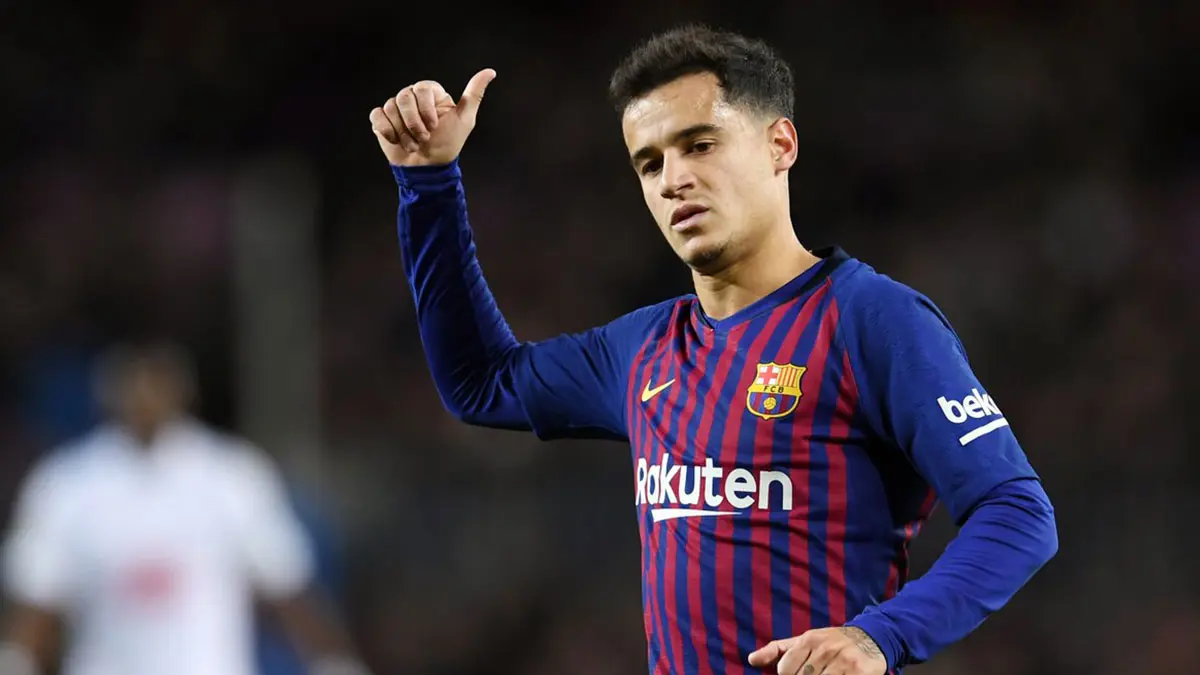 هل يرحل كوتينيو بعد صافرات الاستهجان ضده في مباراة برشلونة ورايو فاليكانو؟