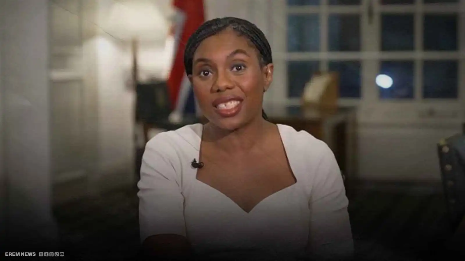 فضيحة في وستمنستر.. فأر يقتحم بث زعيمة المحافظين (فيديو إرم)