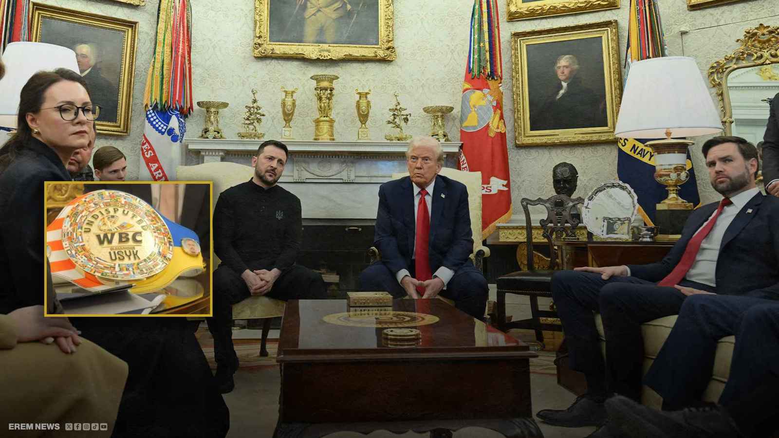 هدية غريبة من زيلينسكي لترامب