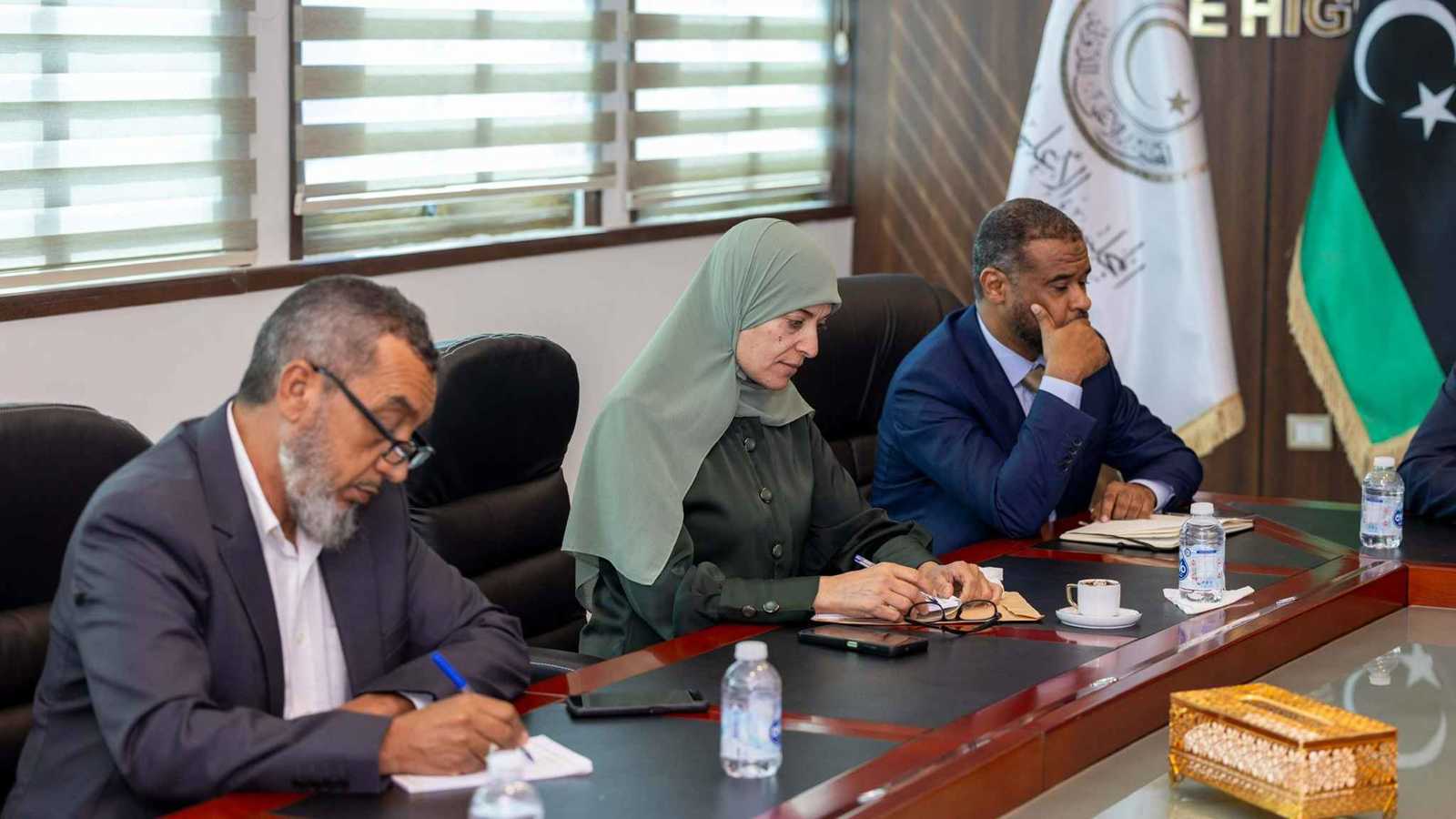 أمينة المحجوب: استقرار ليبيا يبدأ بحماية المناصب السيادية