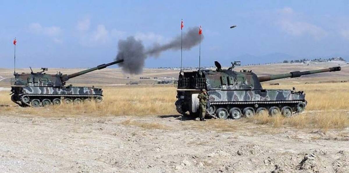 المدفعية التركية تعلن تدمير 60 موقعًا لداعش شمال سوريا